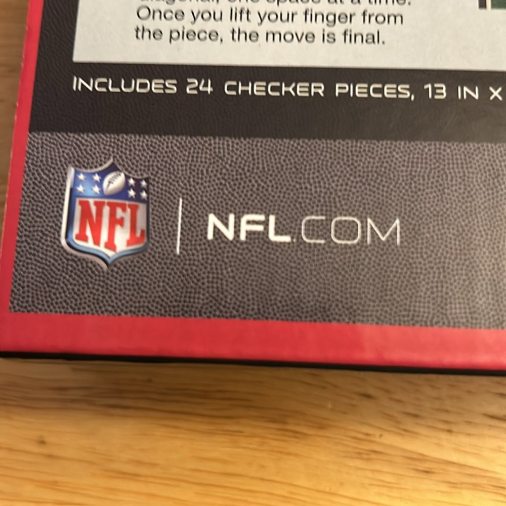 NFL Checkers Rivalry Game Set - Picture 8 of 12